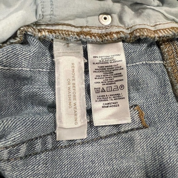 LOFT Side Stripe Cut Off Shorts - Picture 6 of 6